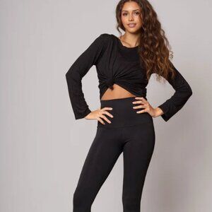 Emily Hsu Designs Sunday Long Sleeve Tee FERN Size M BNIB